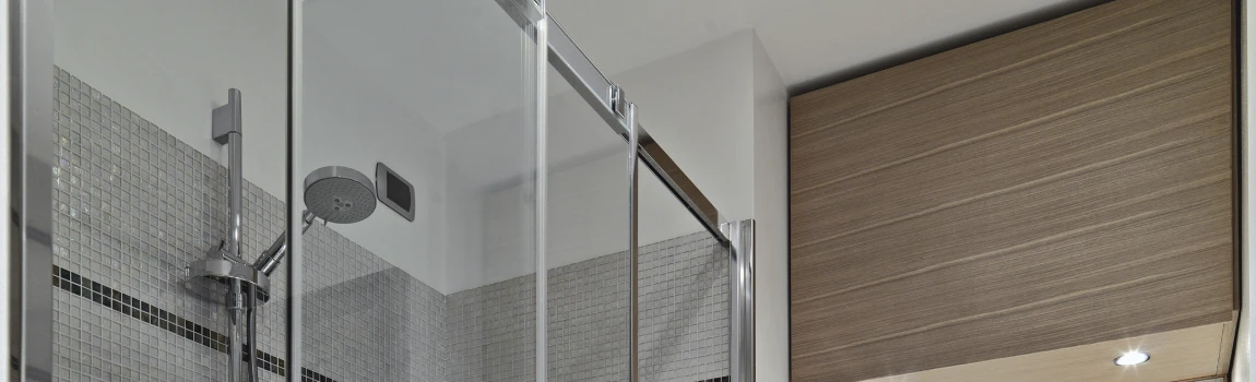 Frosted Glass Shower Doors in The Villages, FL